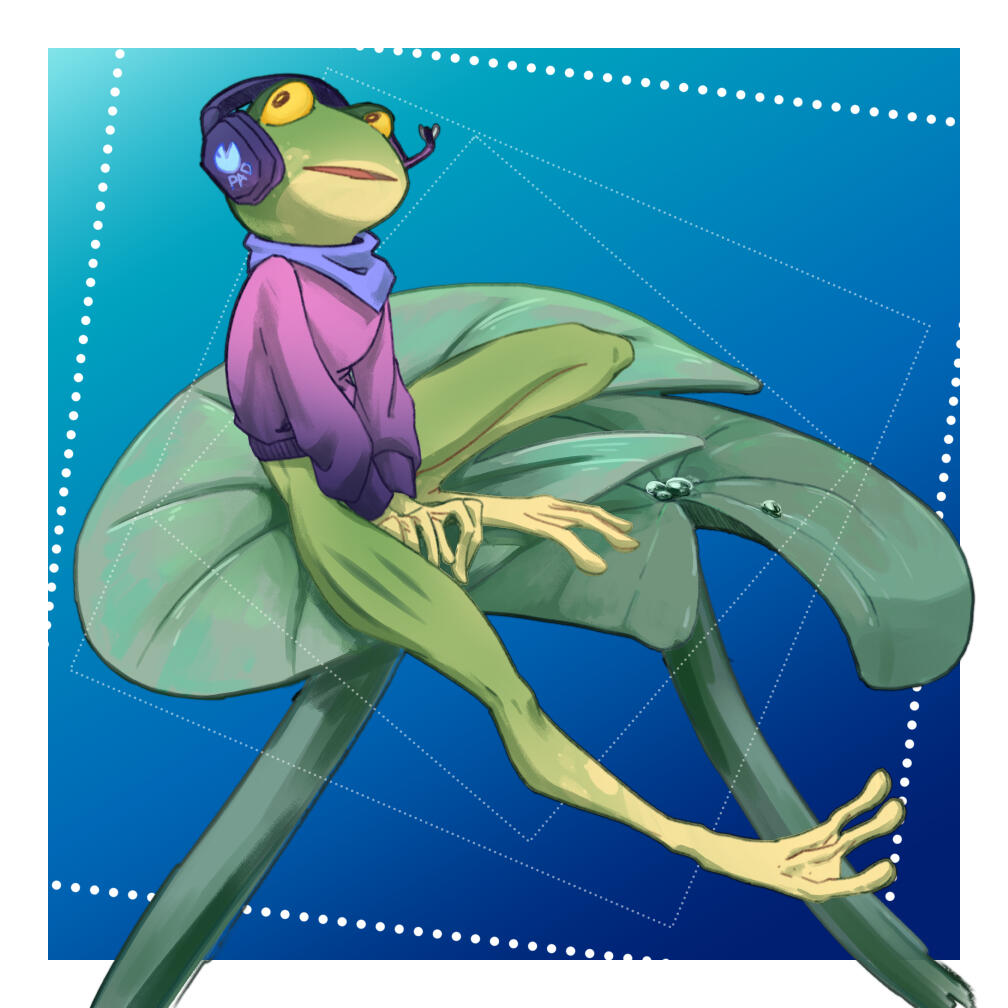 Frog, a joke with friends