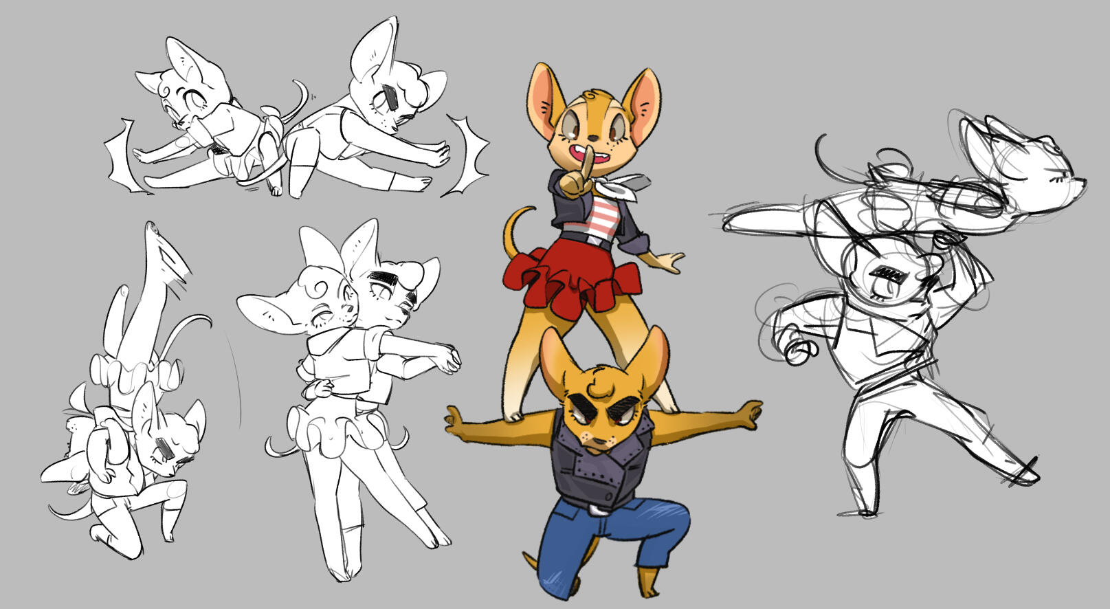 The Chunklets, combat duo