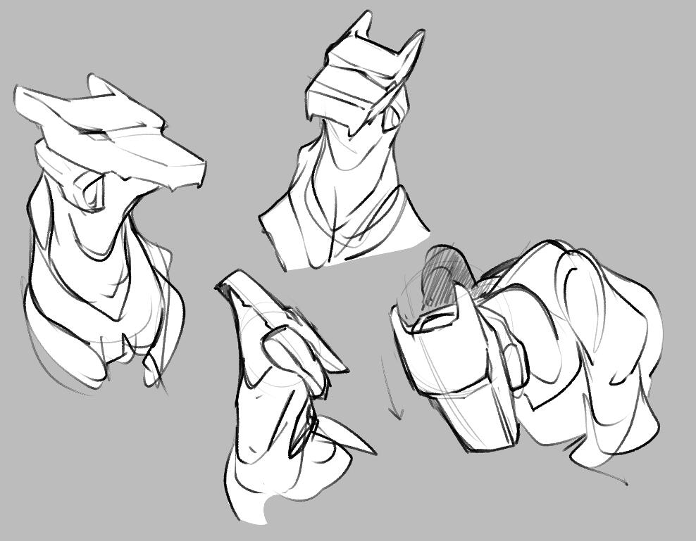 isbjørn face shape and expressions